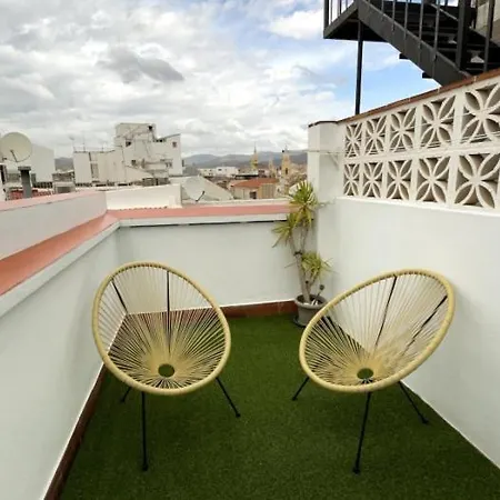 Atico Espectacular En Centro Historico 2hab Apartment Malaga